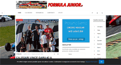 Desktop Screenshot of formulajunior.it